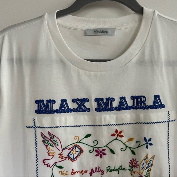 Max Mara Embroidered Tee - Picture 4 of 4